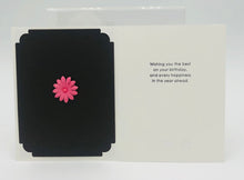 Floral Cutout Birthday Card