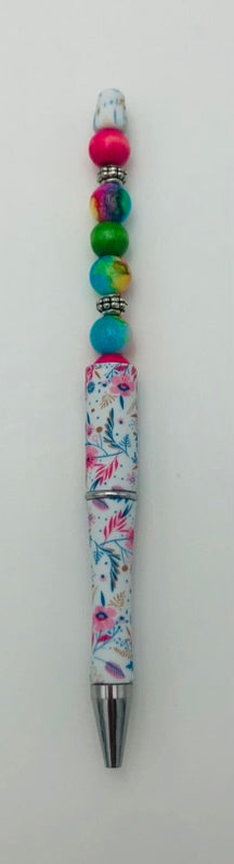 Beaded Pen - Floral