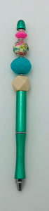 Beaded Pen - Green