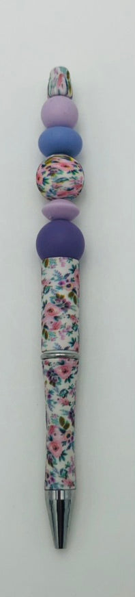 Beaded Pen - Floral