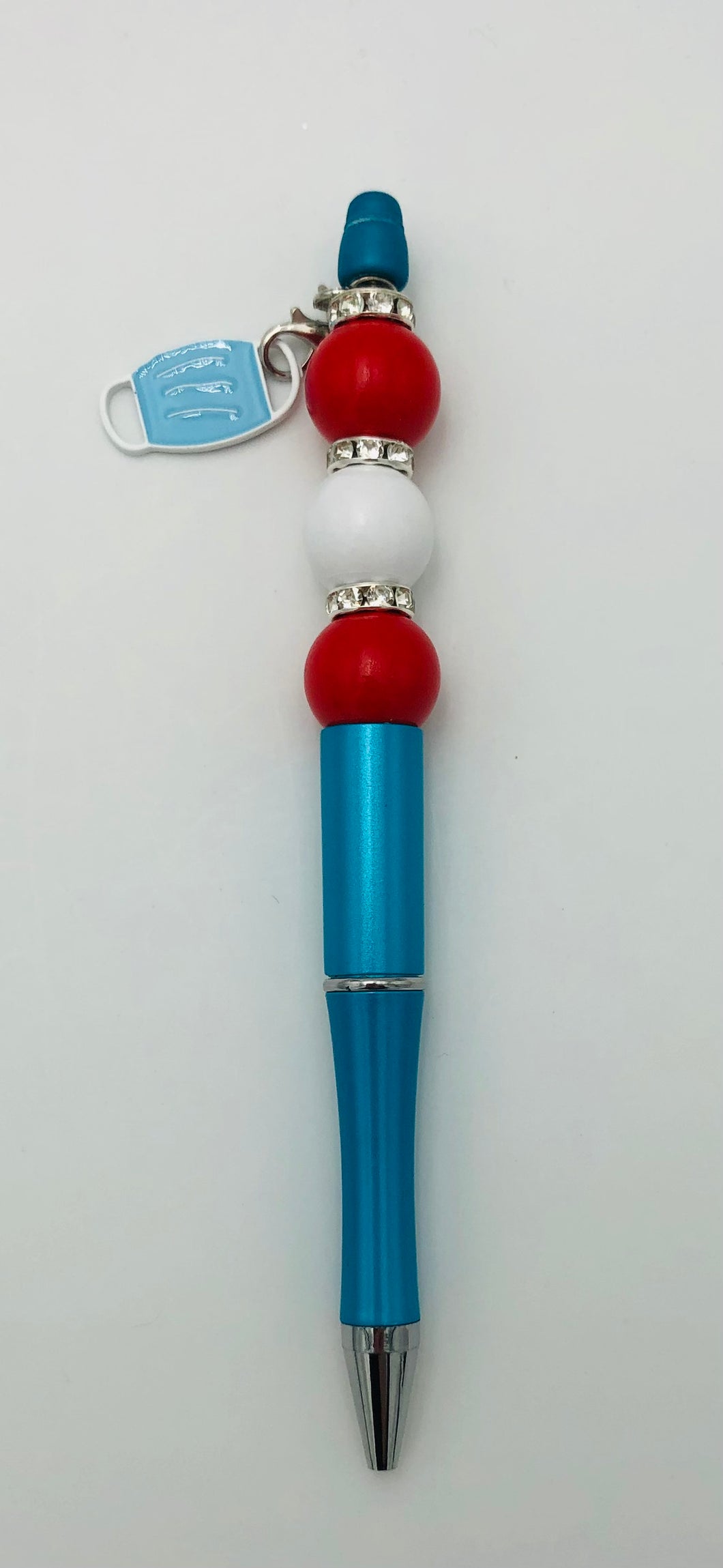 Beaded Pen With Medical Charm