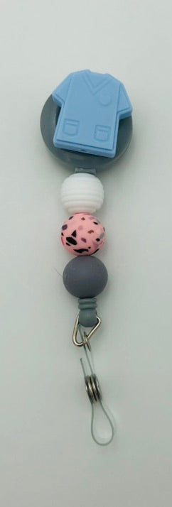 Beaded Badge Reel