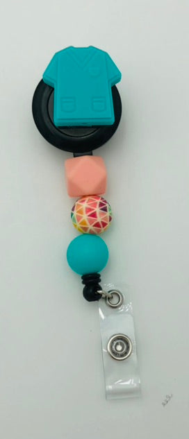 Beaded Badge Reel