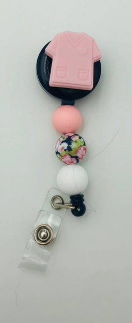Beaded Badge Reel