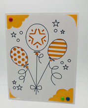 Balloons Birthday Card
