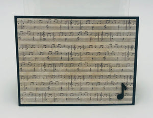 Music Theme Note Cards