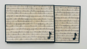 Music Theme Note Cards