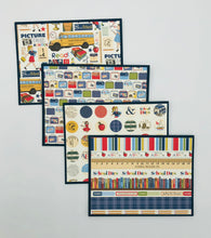 School Theme Note Cards