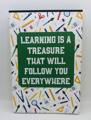 School Theme Notepad