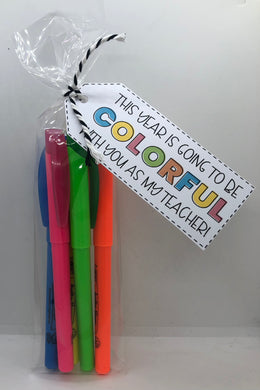 This Year is Going to Be Colorful With You as My Teacher