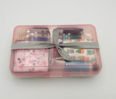 Pencil Box with School and Personal Supplies