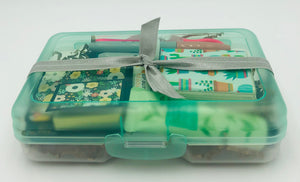 Pencil Box with School and Personal Supplies
