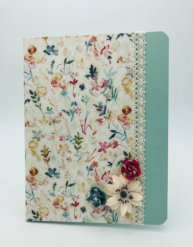 Wildflowers Decorated Composition Book